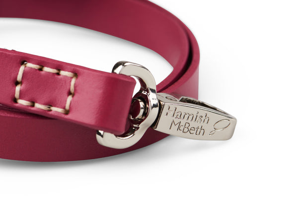 BUNDLE - Pink Hamish Dog Collar & Lead
