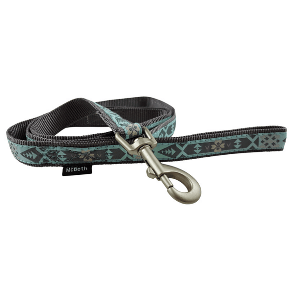 Hamish McBeth  summer blue Swimmable webbing lead to match our blue Swimmable collar and harness. Designed to be used outdoors and in the water for the active dog who loves summer
