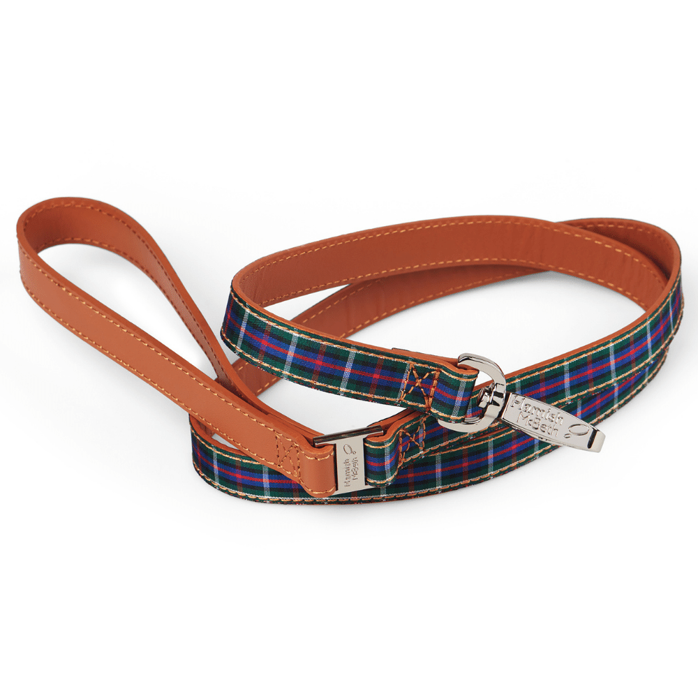 Plaid dog discount collar with bow