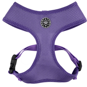 Step out in style with this fashionable and comfortable dog harness.  Hamish McBeth purple design, your dog will be looking the part when meeting their mates. Designed for easy use, lightly padded and comfortable with flexible fit leg holes plus double stitching for extra strength. This dog harness is specifically designed to give your pooch an easy and comfortable walk.