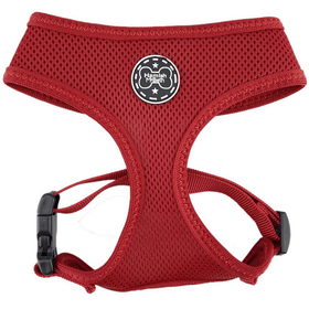 Step out in style with this fashionable and comfortable dog harness. Hamish McBeth bright bold red design, your dog will be looking the part when meeting their mates. Designed for easy use, lightly padded and comfortable with flexible fit leg holes plus double stitching for extra strength. This dog harness is specifically designed to give your pooch an easy and comfortable walk.