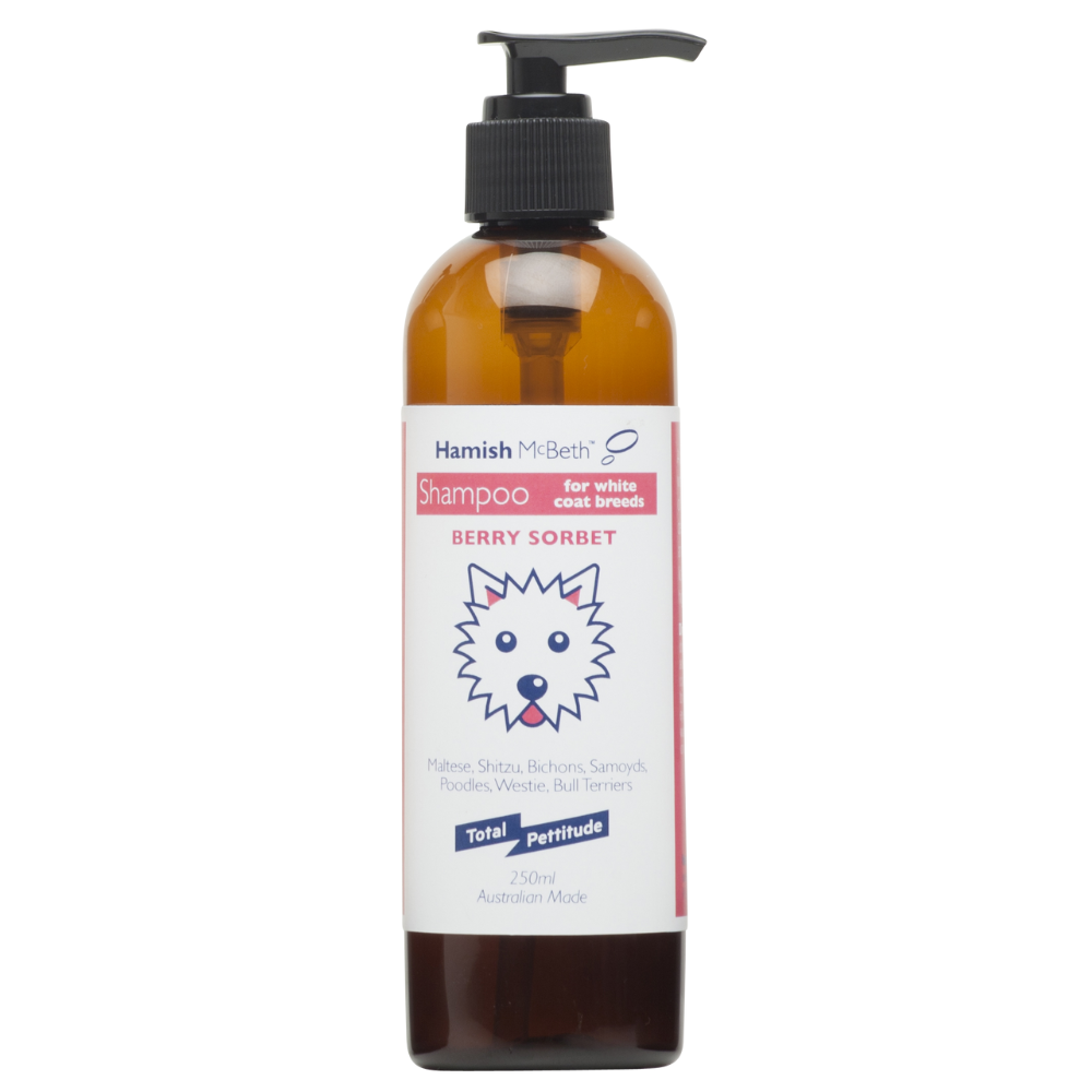 Natural Dog Shampoo Westie and White Coat Shampoo Hamish McBeth