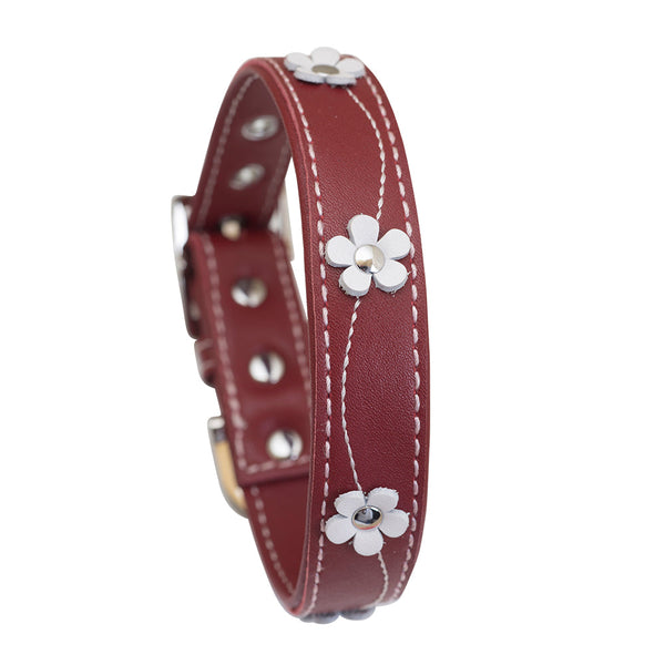 BUNDLE - Lucy Red Dog Collar & Lead