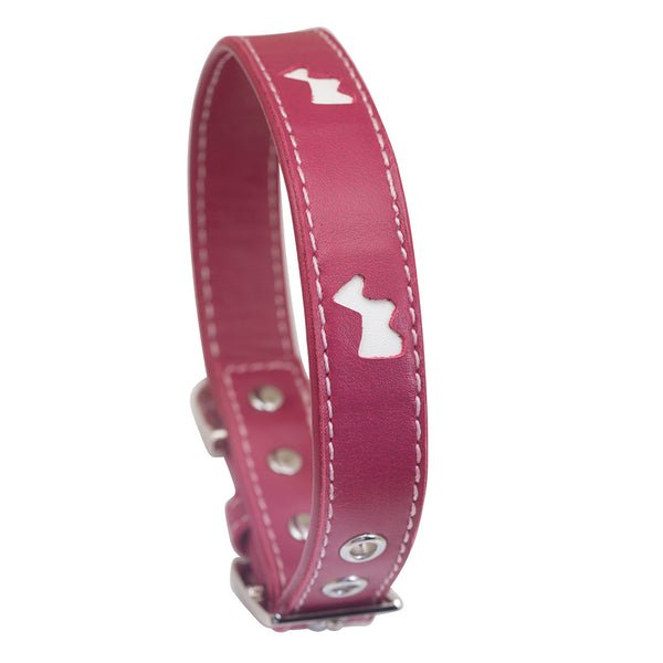 BUNDLE - Pink Hamish Dog Collar & Lead
