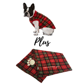 BUNDLE - Tartan Red Pyjamas & Blanket